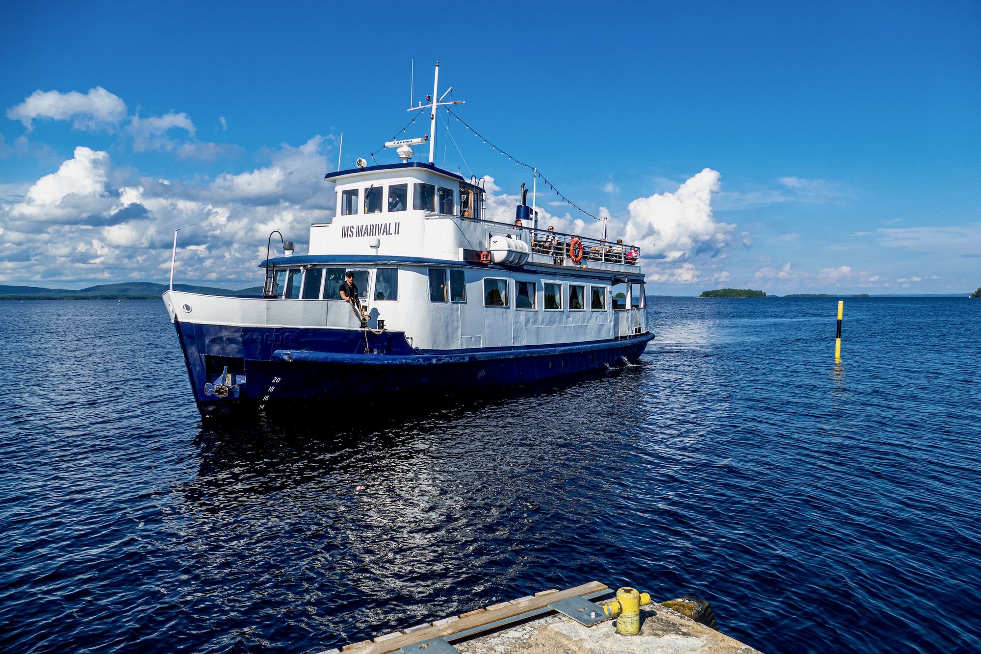 M/S Marival II auf dem Pielinen-See