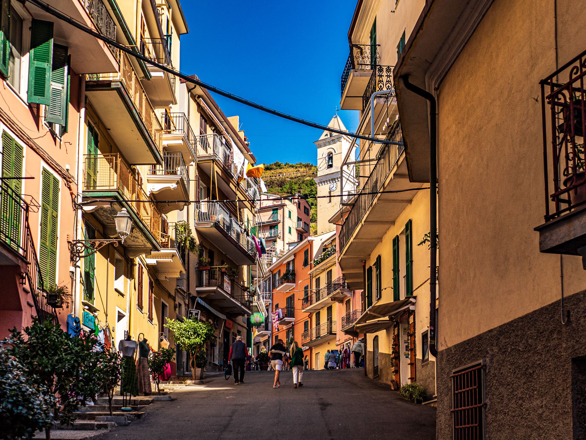 Hauptstraße in Manarola, Cinque Terre