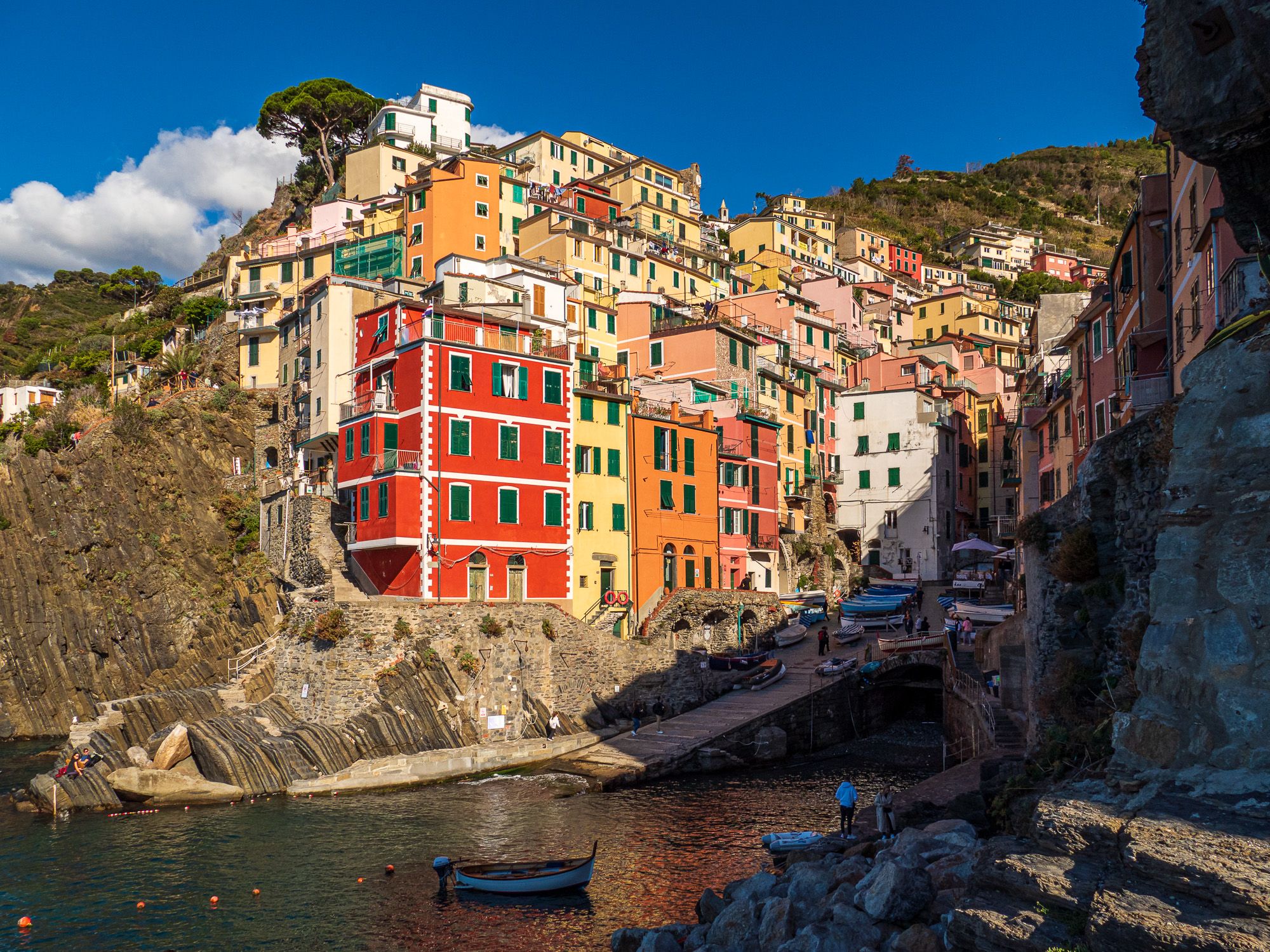 Hafen von Riomaggiore, Cinque Terre