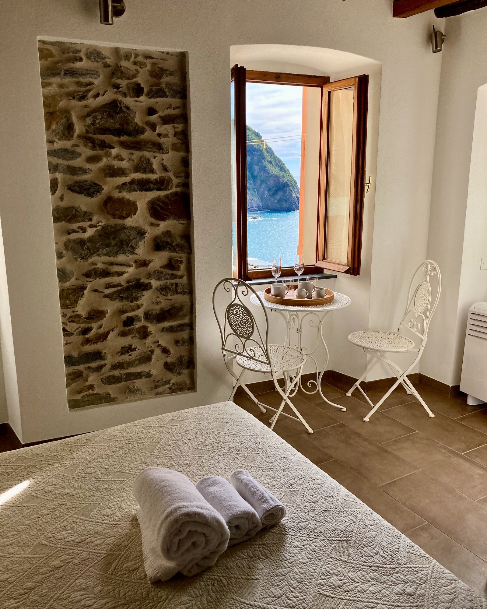 Ferienwohnung in Riomaggiore mit Ausblick aufs Meer