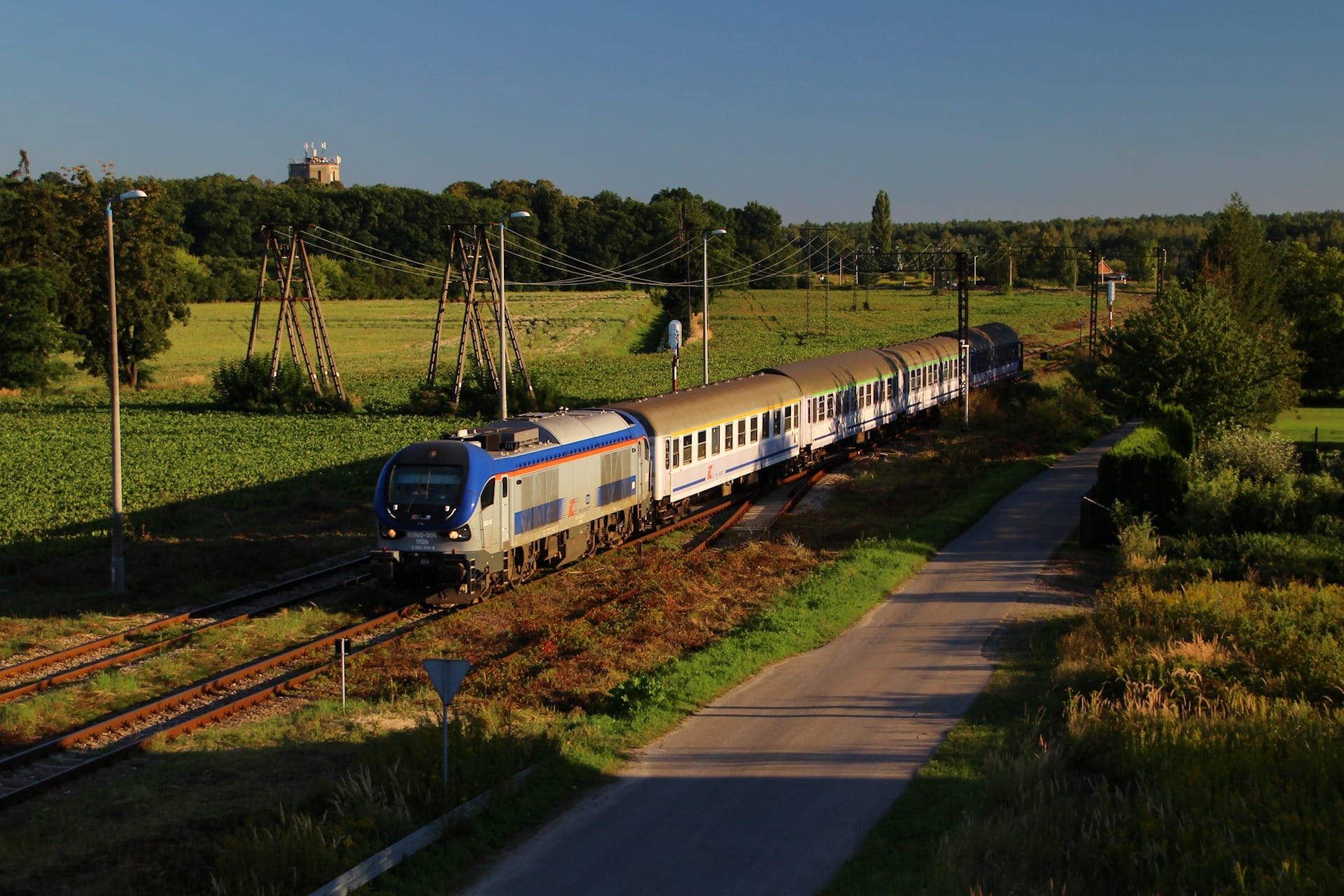 Zug in Polen