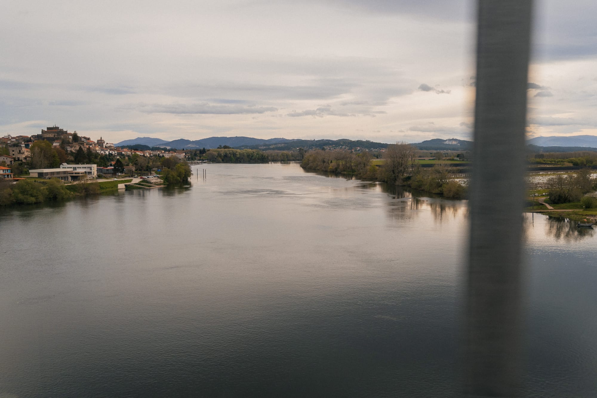 Überfahrt über den Minho-Fluss