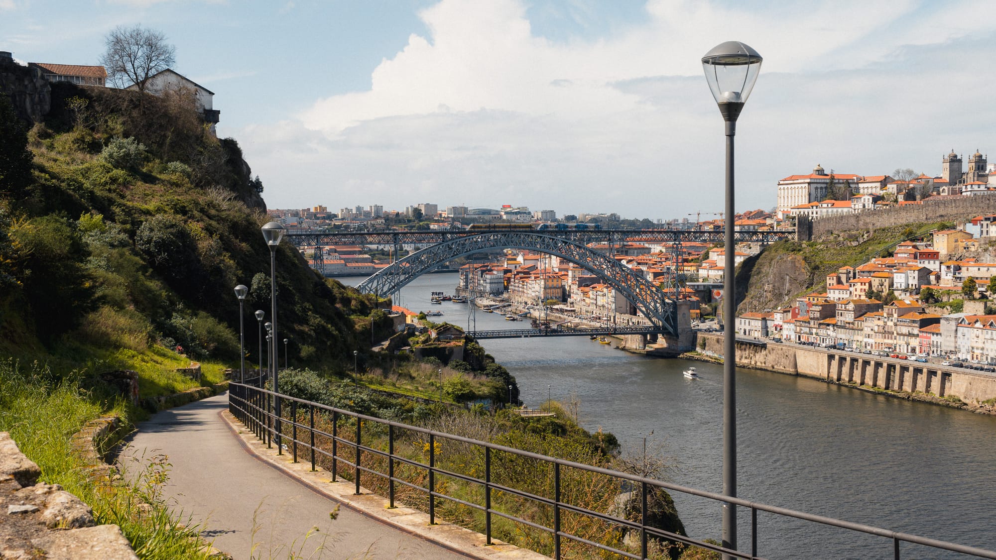 Aussicht auf Porto und den Fluss Douro