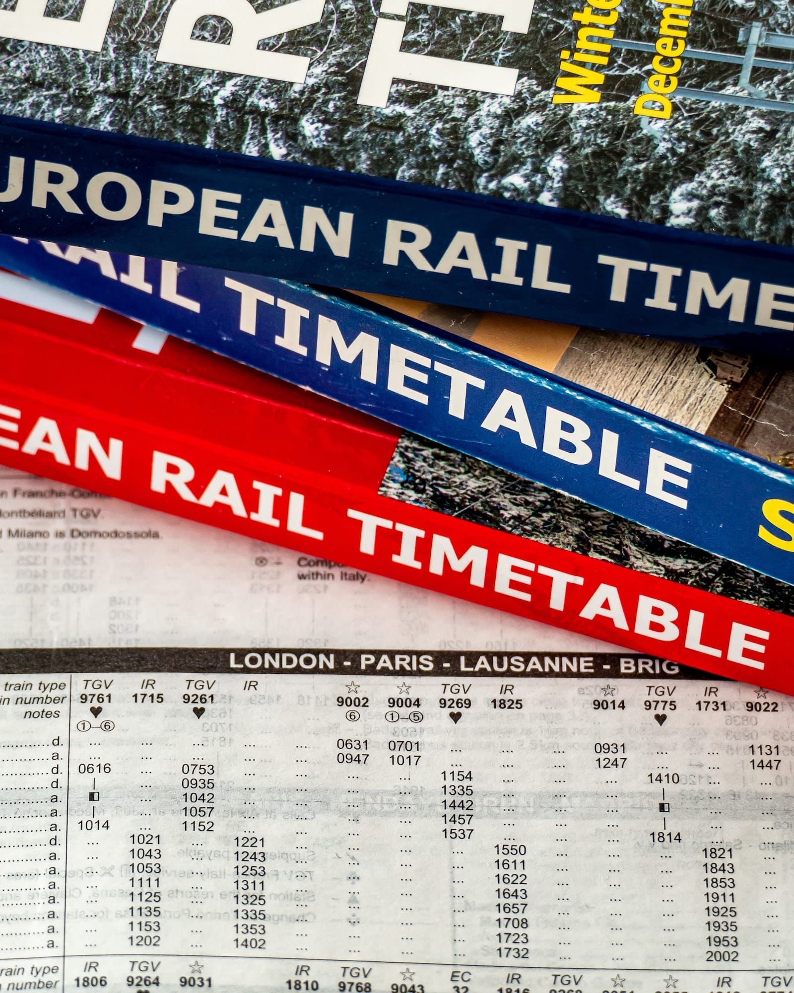 European Rail Timetable
