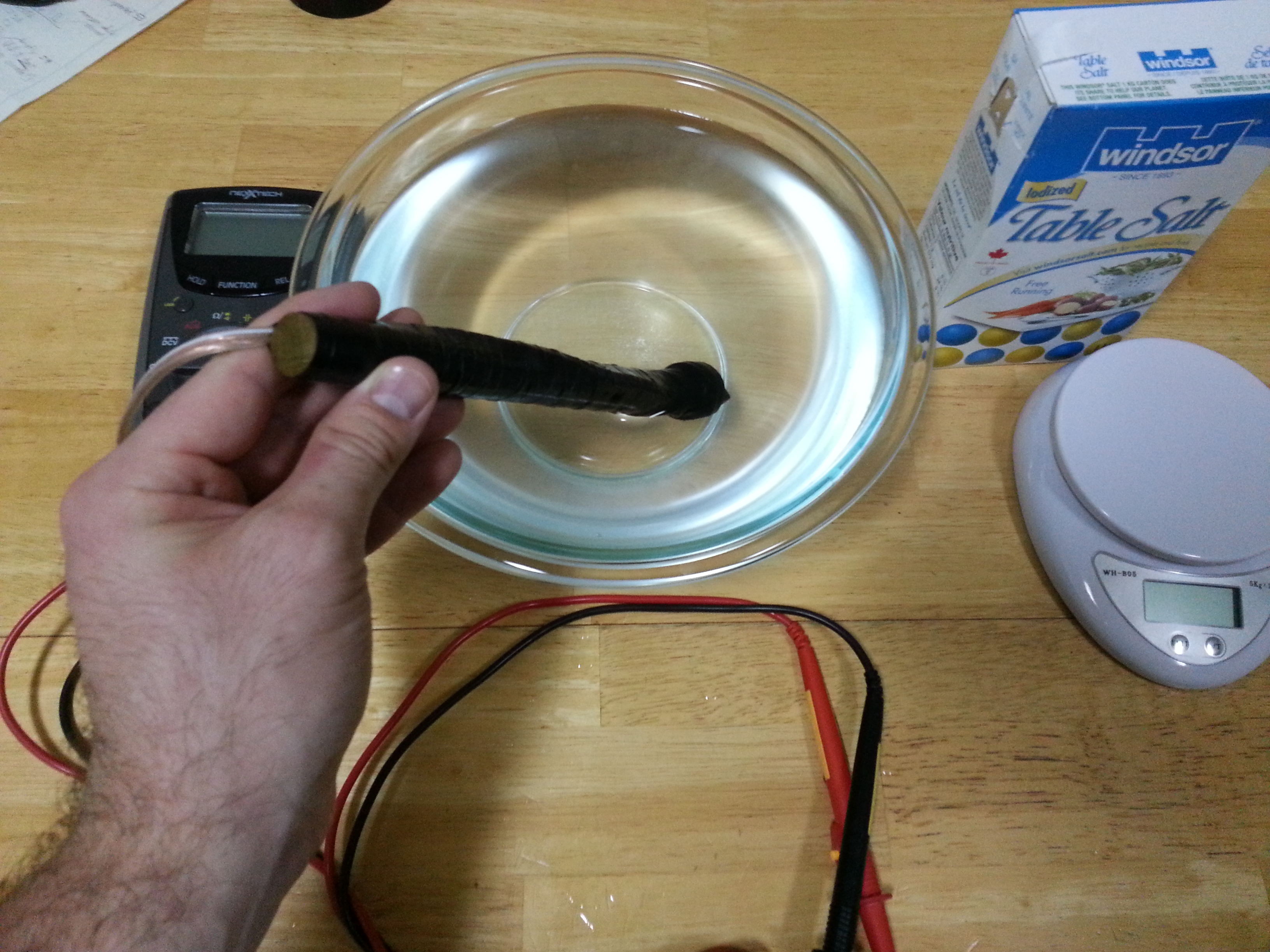 Testing/calibration set-up