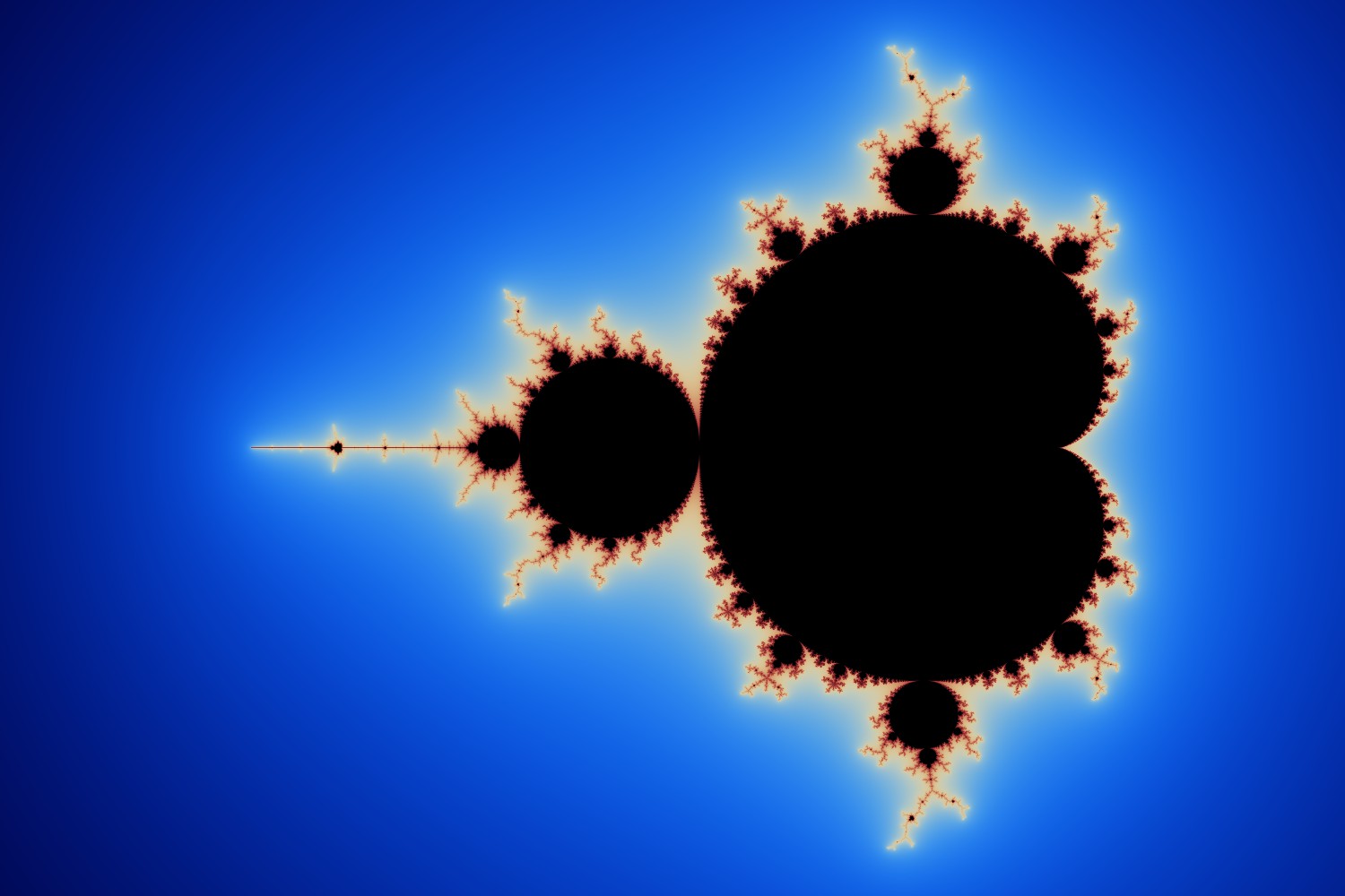 Mandelbrot Set image generated using Preshing's code