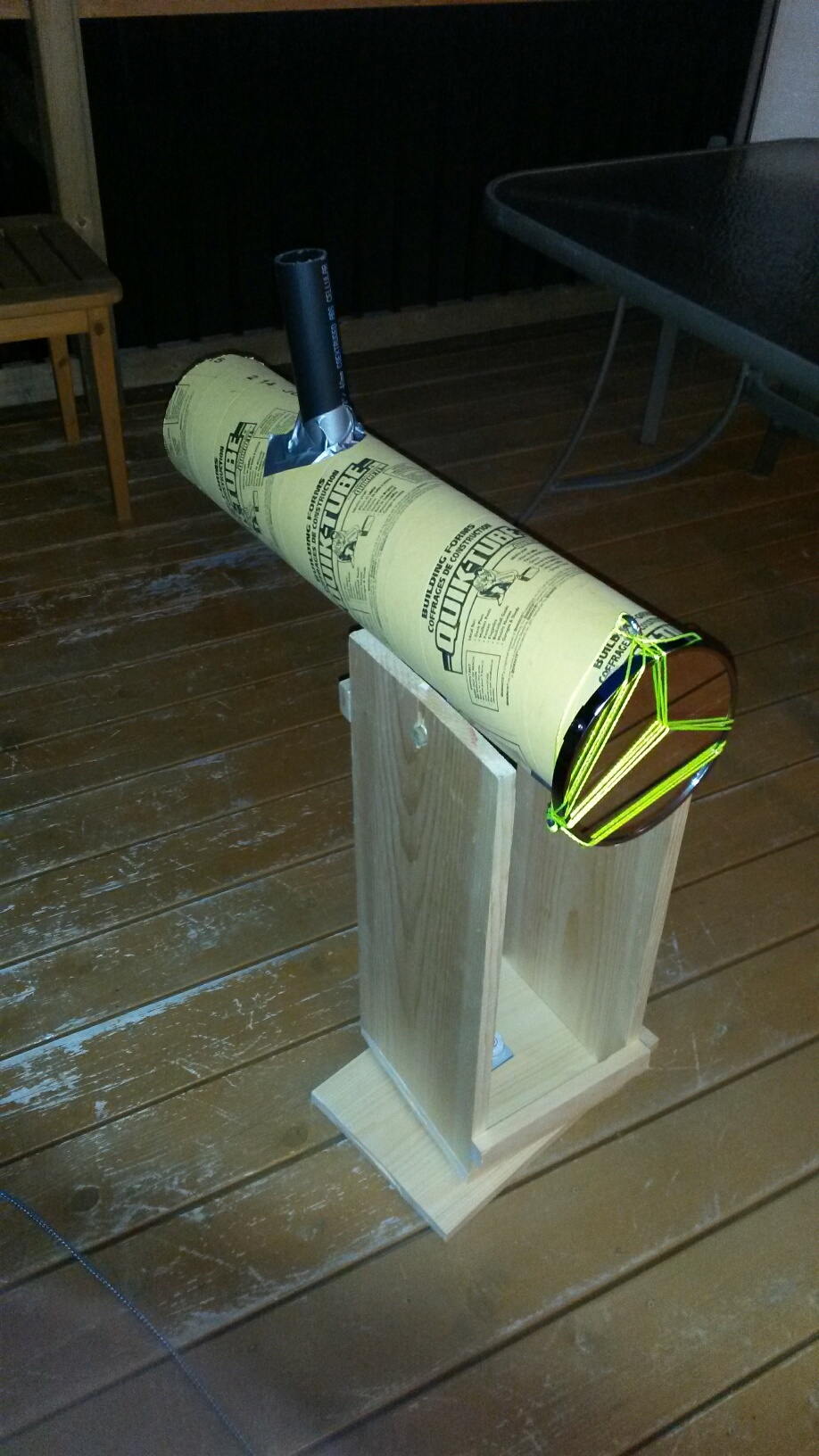 Finished DIY telescope