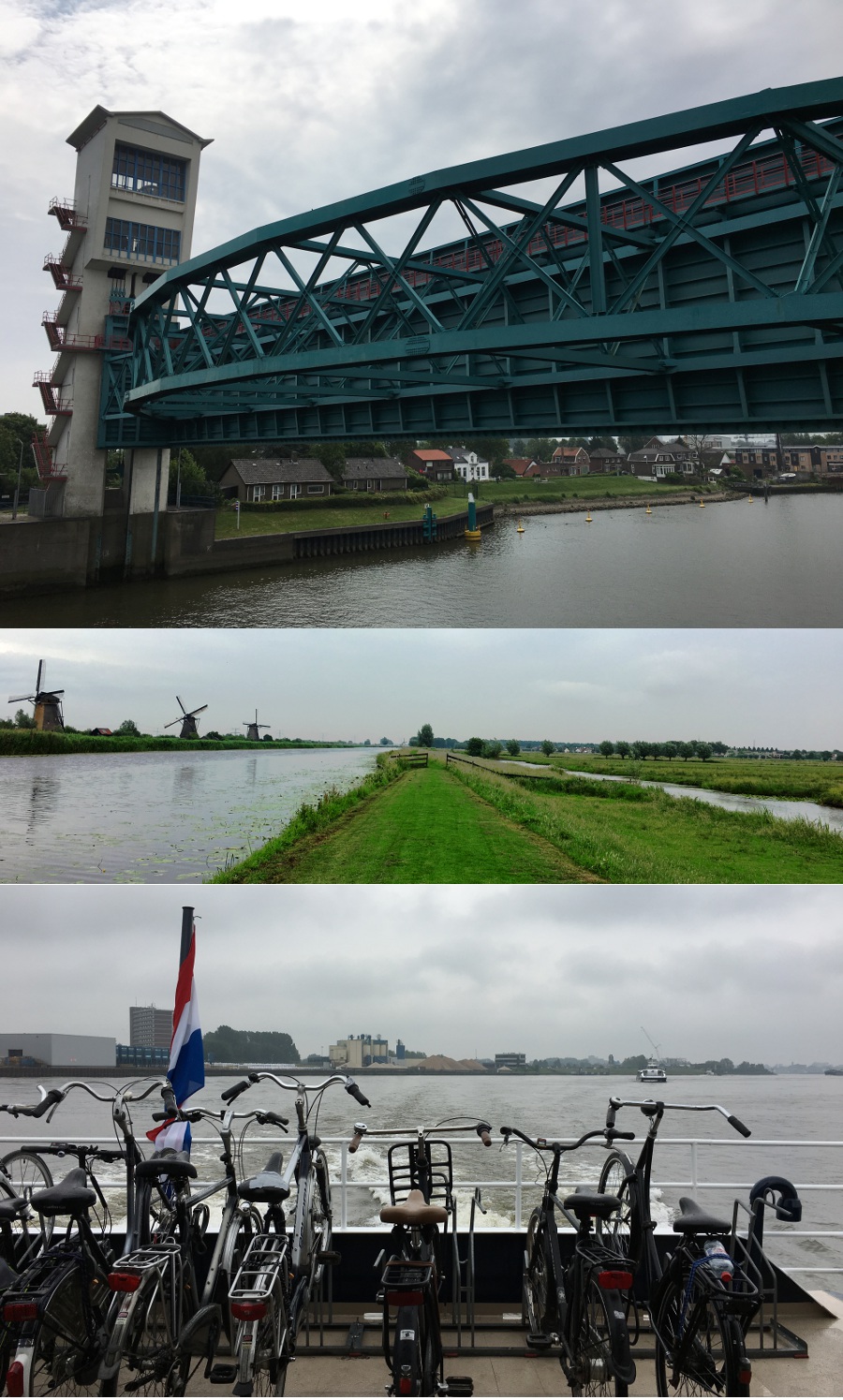 Biking near Rotterdam