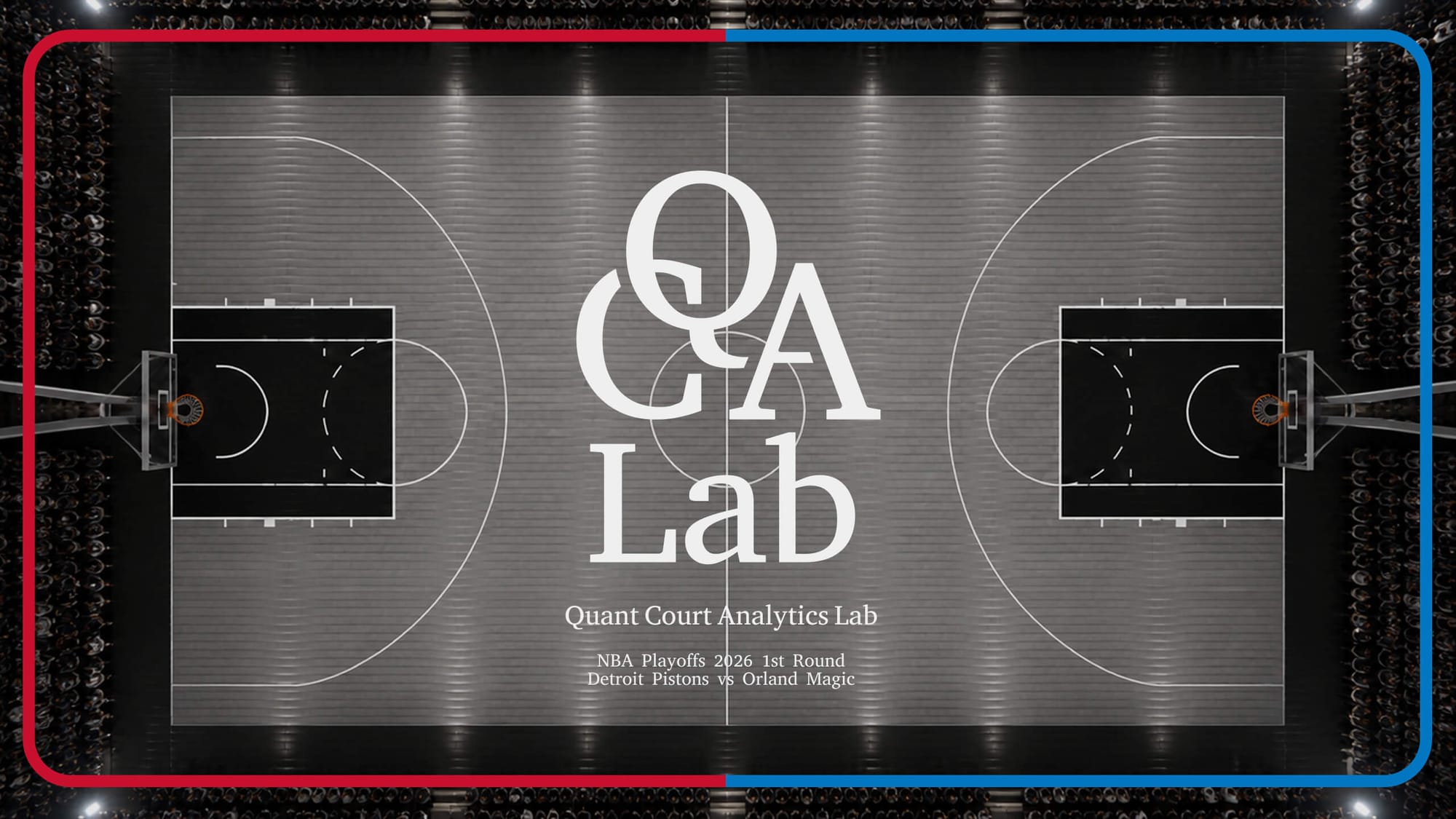 QCA Lab | Playoff Series Breakdown — ピストンズ vs マジック