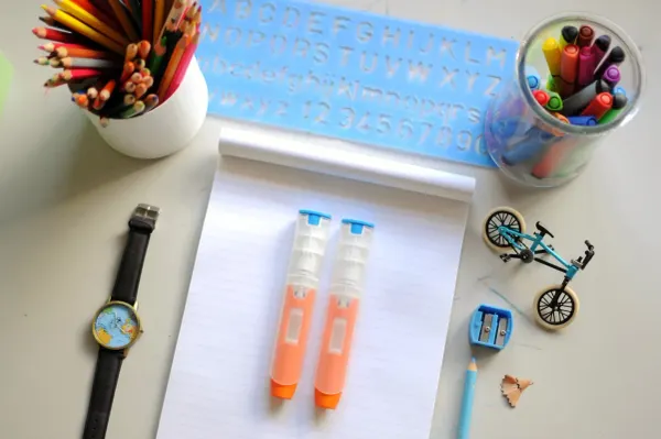 2 Adrenaline auto-injectors ready for school