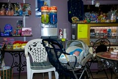 Damien in the Ice Cream Shop