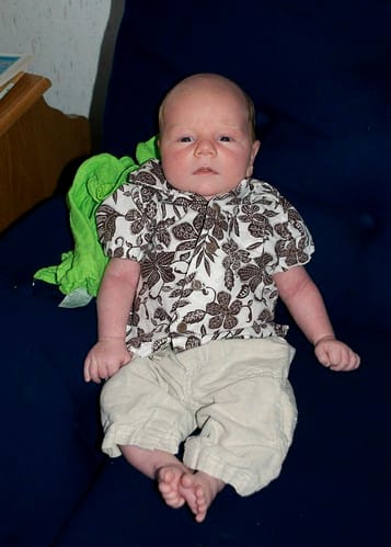 Damien's Beach Outfit