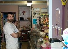 Mark and Susan in the Ice Cream Shop