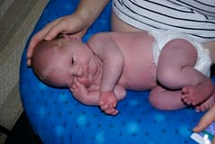 Damien On His Favorite Pillow From his Aunt Lorinda