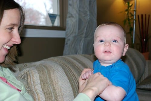 Damien Playing With Sue