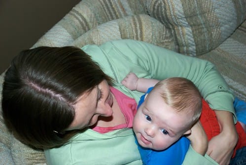 Damien Playing With Sue