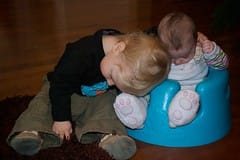 Damien Hugging Guinivere