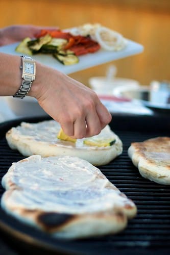 Throwing on the Veggies