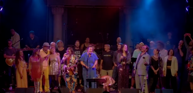 Screenshot from Bohemian Rhapsody from Frostapalooza