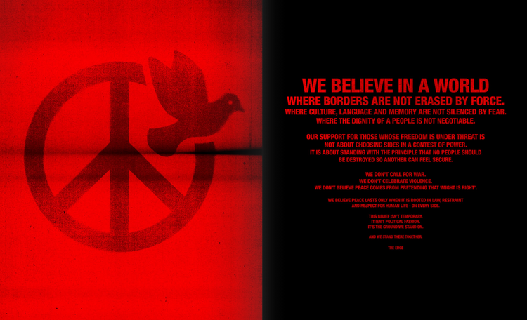 U2 Releases 'Days of Ash' EP