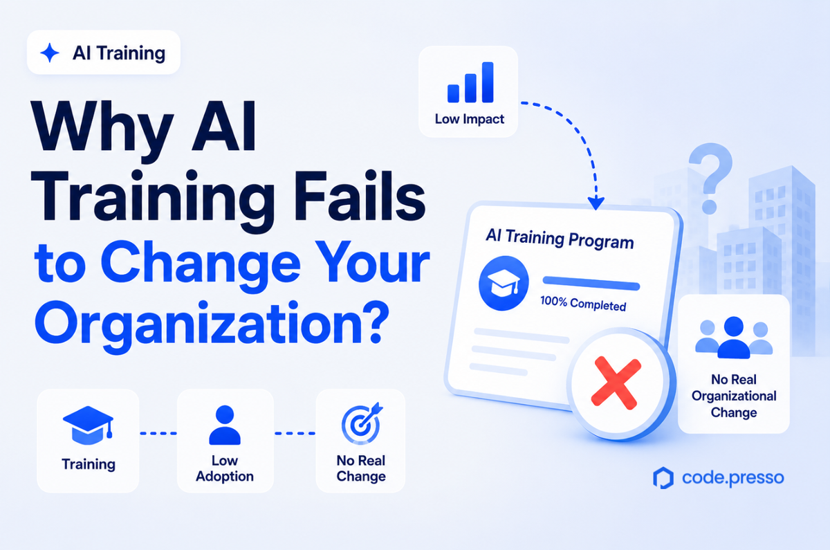 Why AI Training Fails to Change Your Organization?