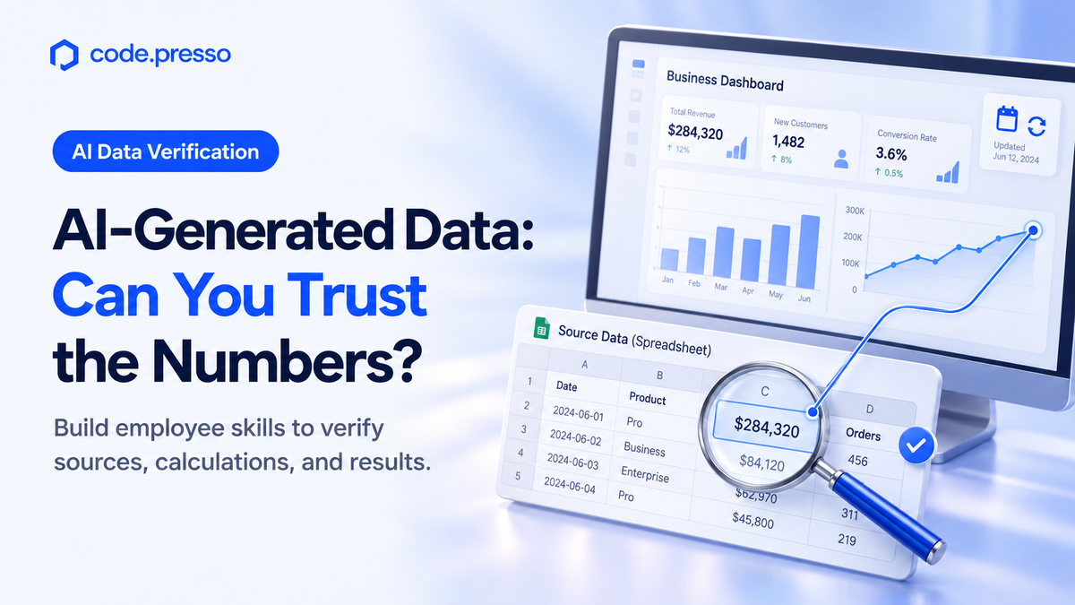 How to Verify AI-Generated Analytics: Numbers & Data Accuracy