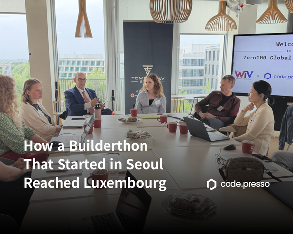 How a Builderthon That Started in Seoul Reached Luxembourg