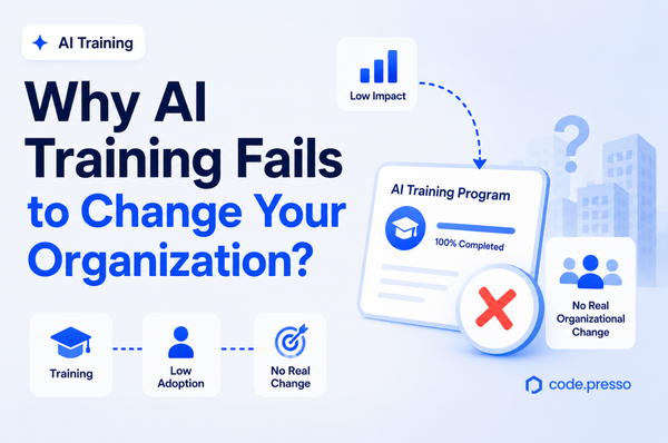Why AI Training Fails to Change Your Organization?