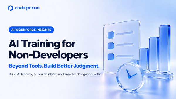 AI Training for Non-Developers: Beyond AI Tool Skills