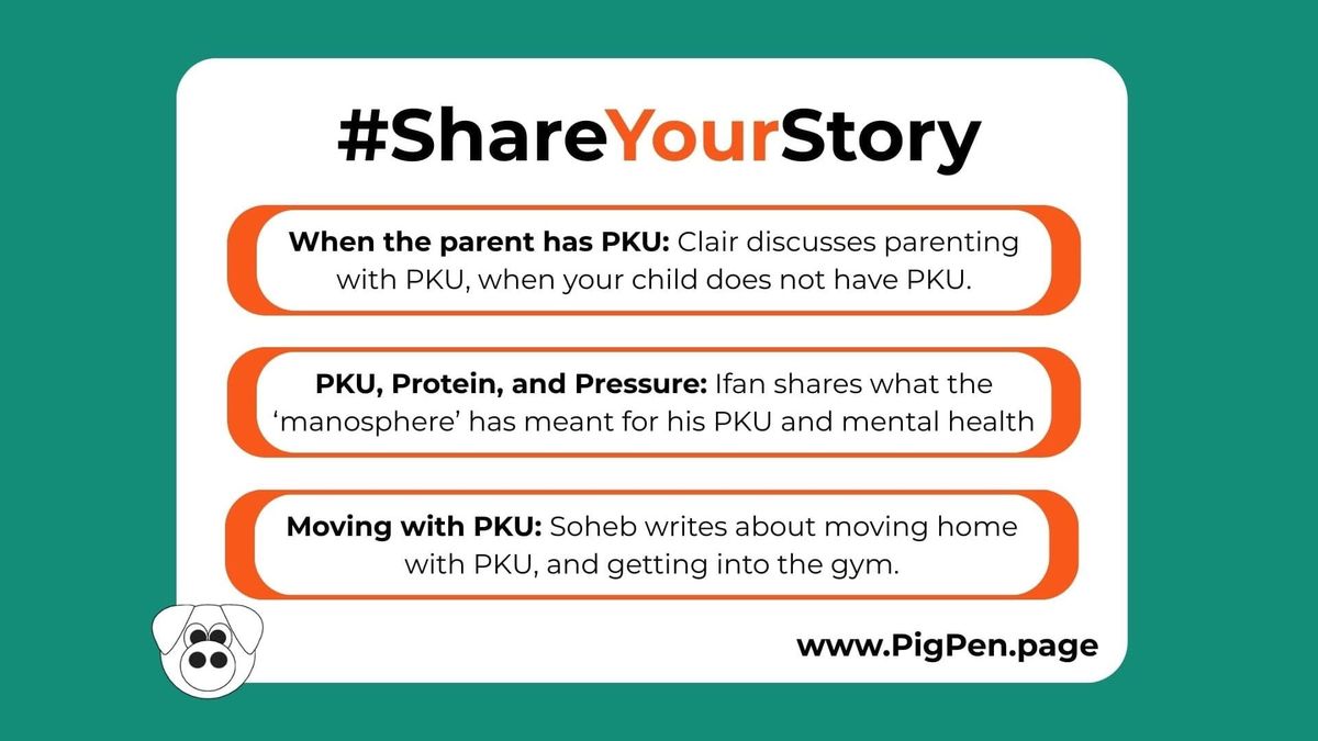 Your Story matters - Share your experience with PKU, rare conditions
