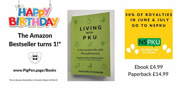 Happy Birthday to Living with PKU
