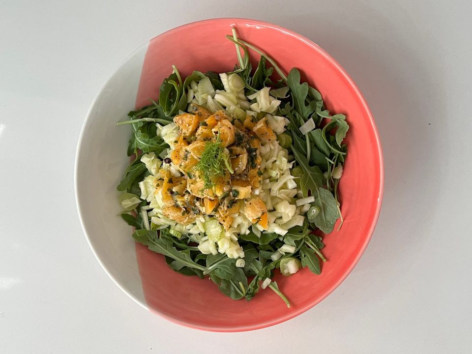 Fennel and orange salad