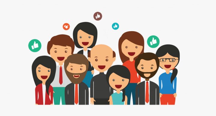 Picture of people with thumbs-up images