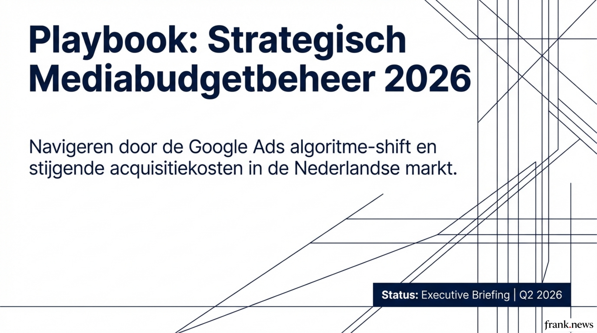 Mediabudget Optimalisatie Strategie 2026 voor Nederlandse Marketeers
