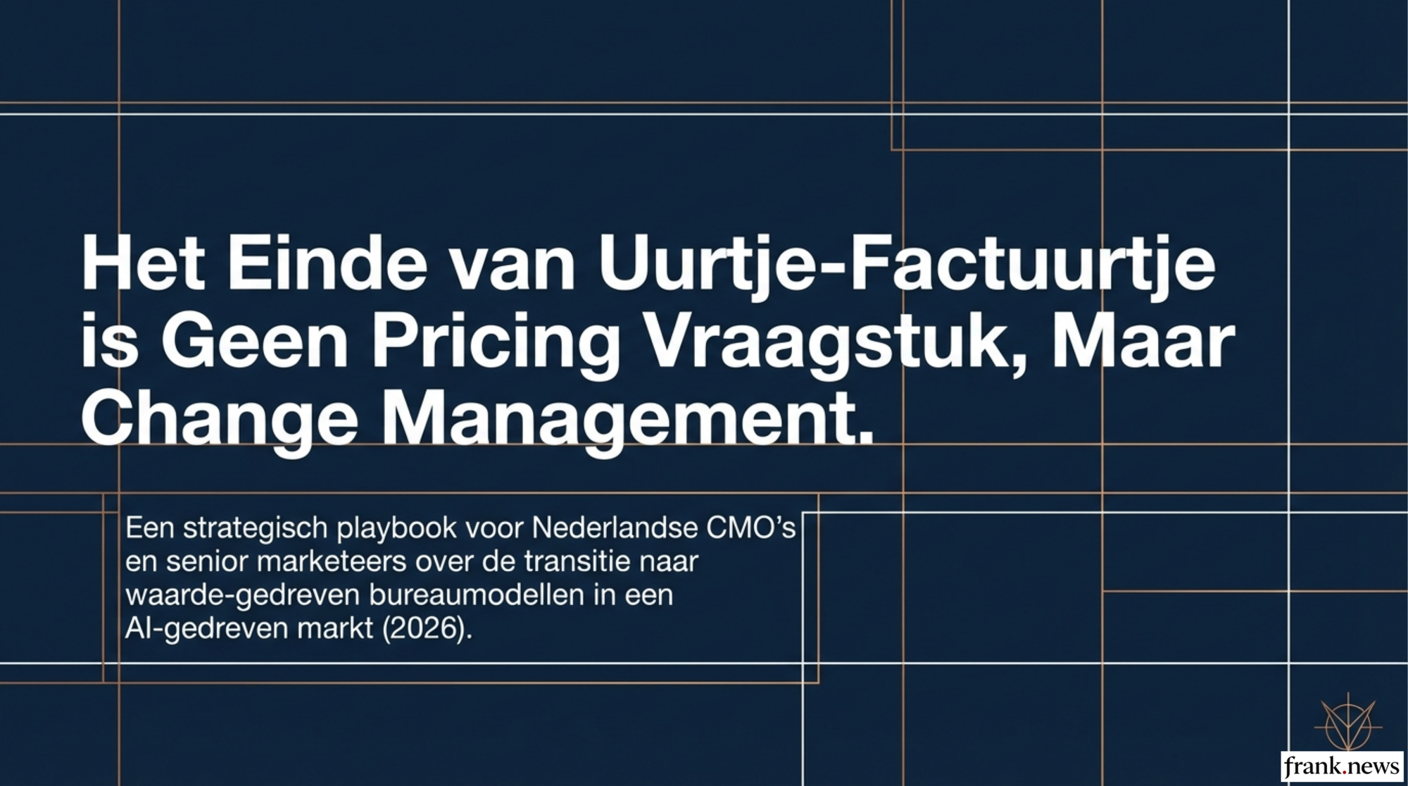 Transitie Beyond Uurtje-Factuurtje voor Bureaus 2026