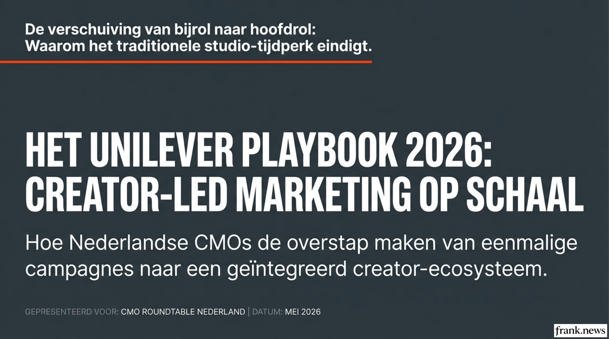 Unilever's Influencerstrategie Implementatie 2026