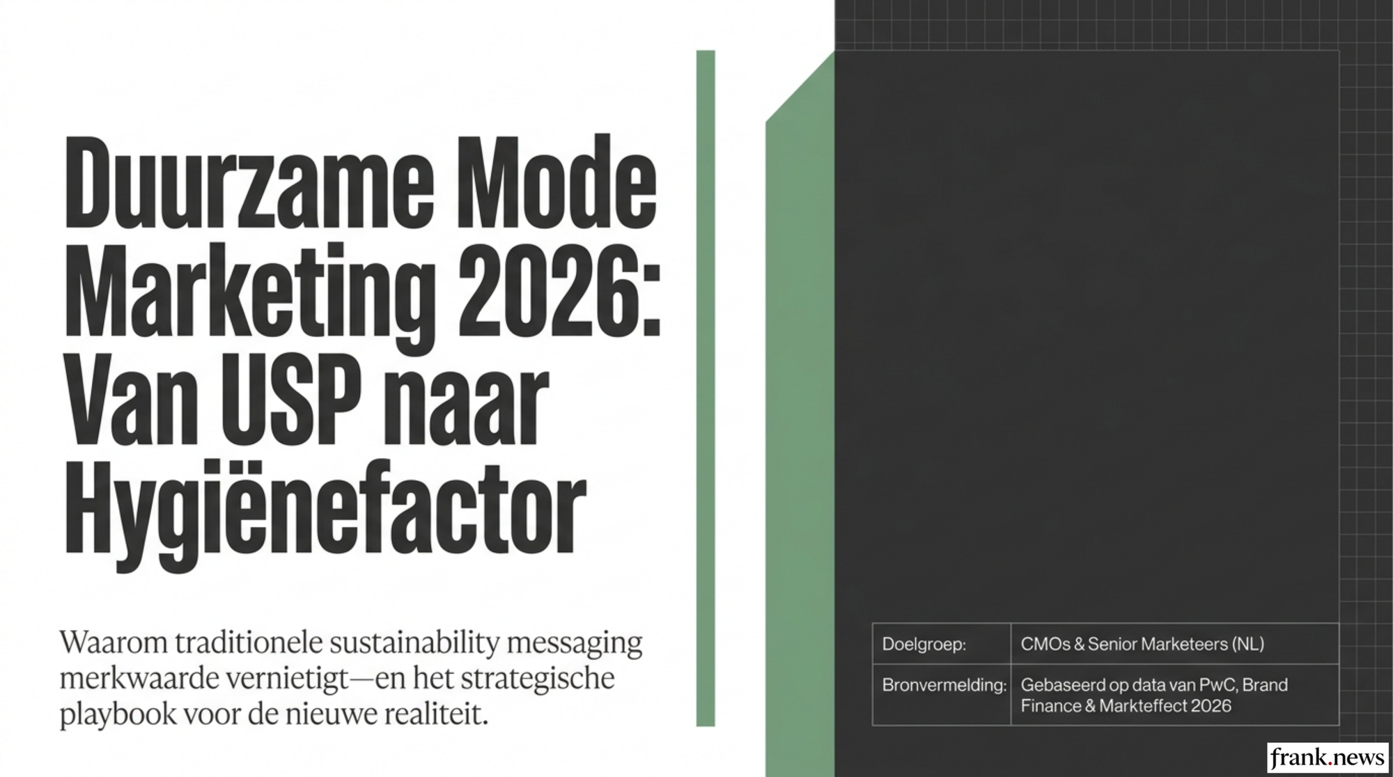 Duurzaamheid in Fashion Marketing: Strategie 2026