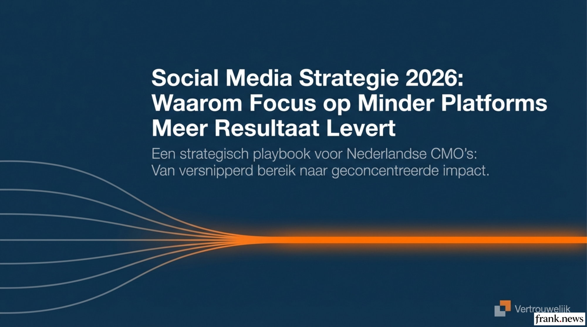 Optimaliseer Social Media Strategie: Focus op Kernplatforms