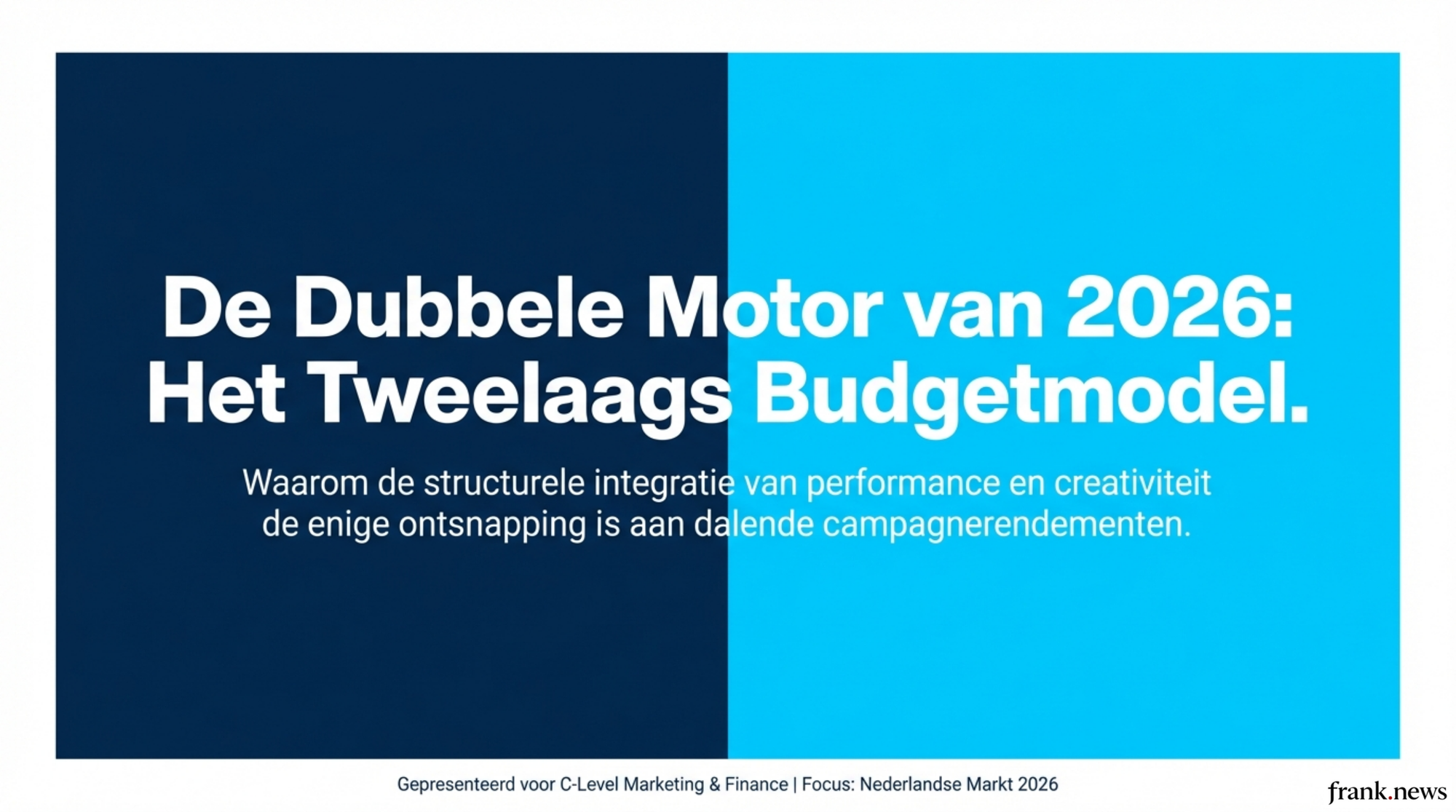 Creativiteit en Effectiviteit integreren in Campagnes 2026