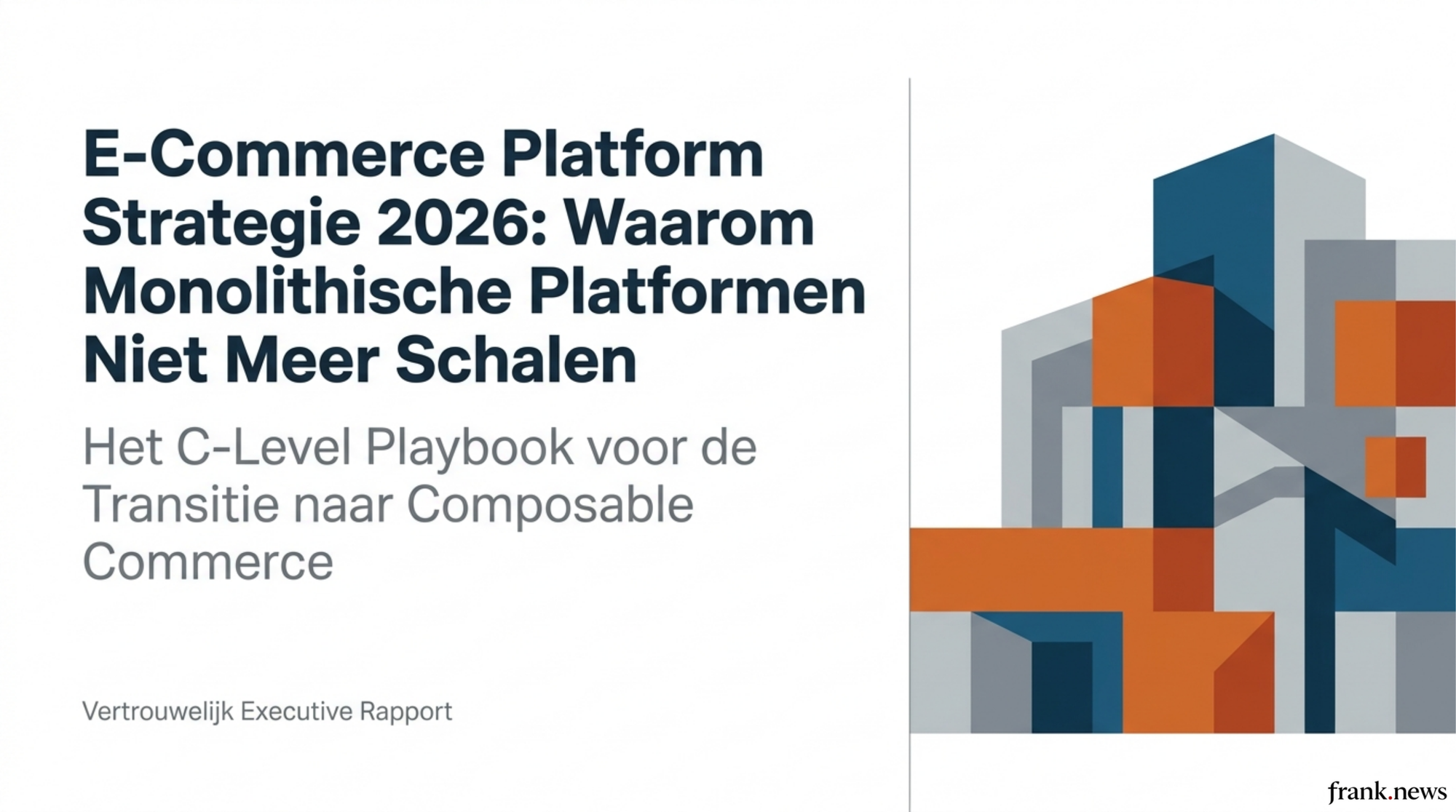 E-Commerce Platform Strategie 2026: Composable Commerce Roadmap