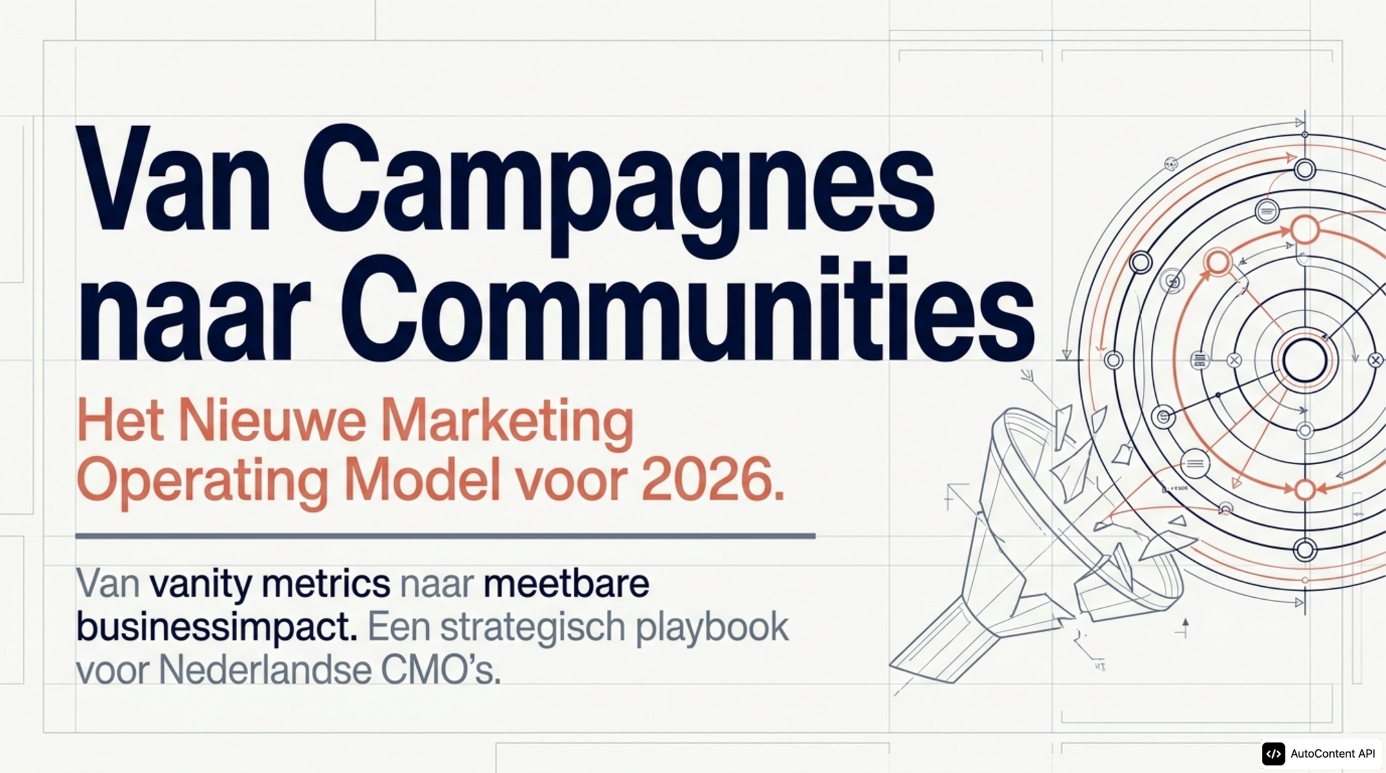 Community-Driven Marketing Playbook: Van Campagnes naar Ecosystemen