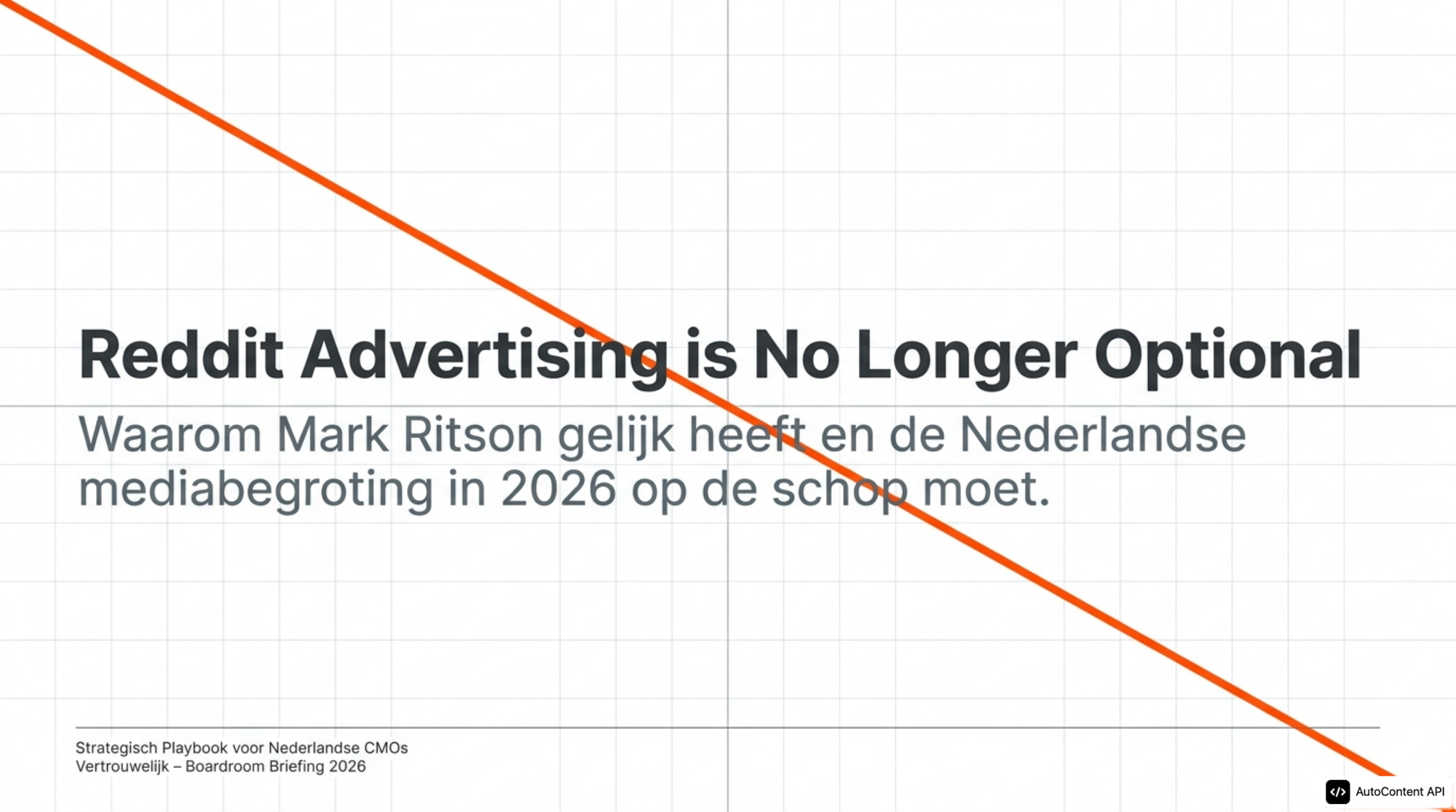 Reddit Advertising Playbook 2026: B2B en B2C Strategie