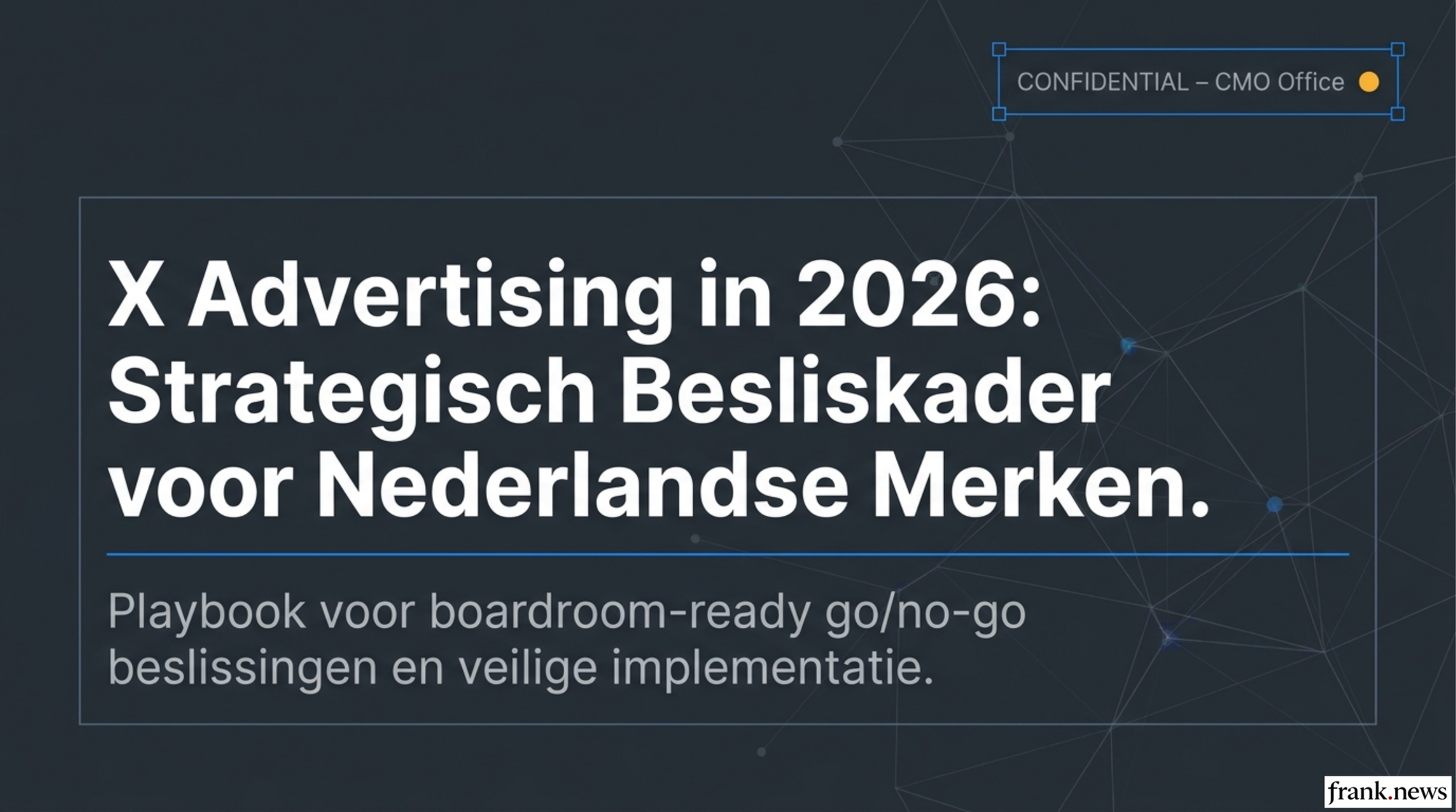 X (Twitter) Advertising Strategie 2026: Risico's en Kansen