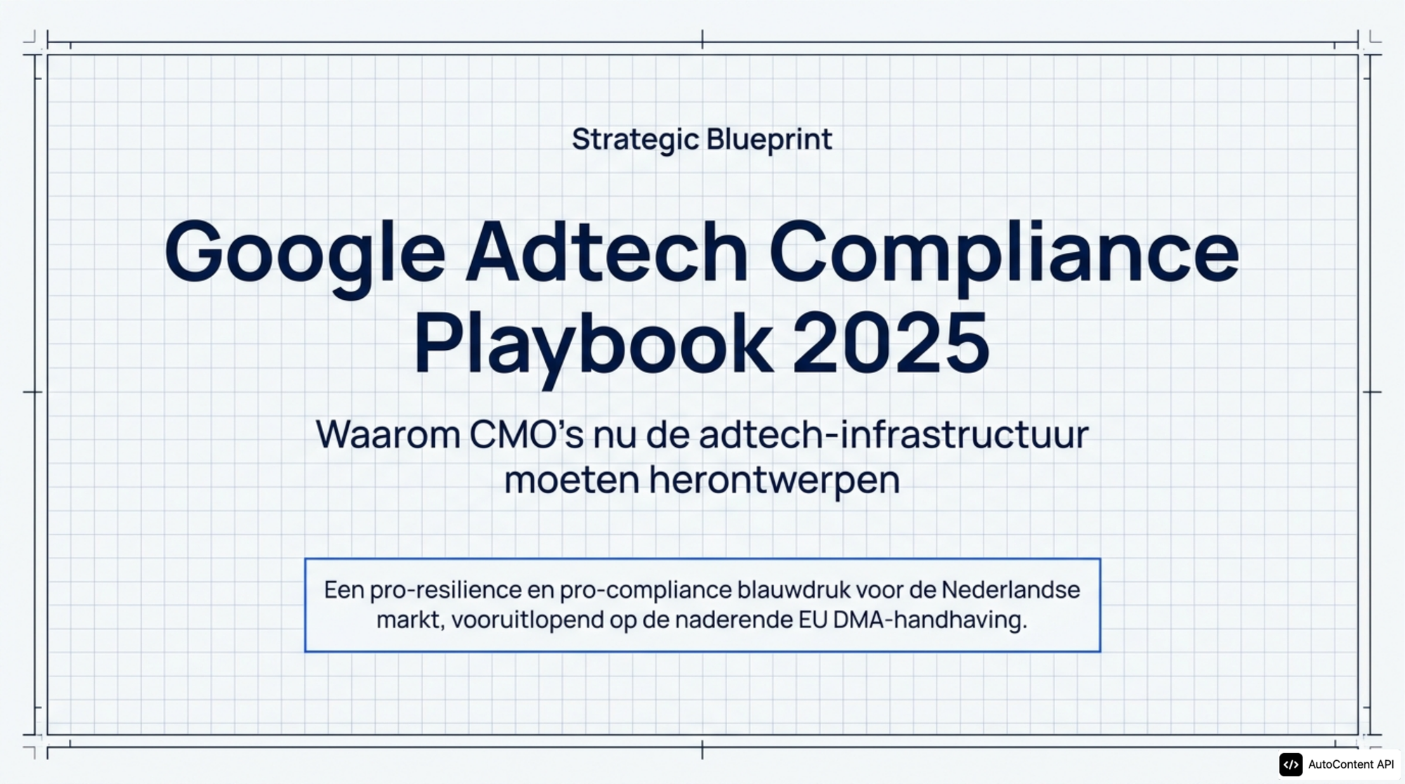 Google Adtech Compliance Playbook 2025: Na de EU-boete