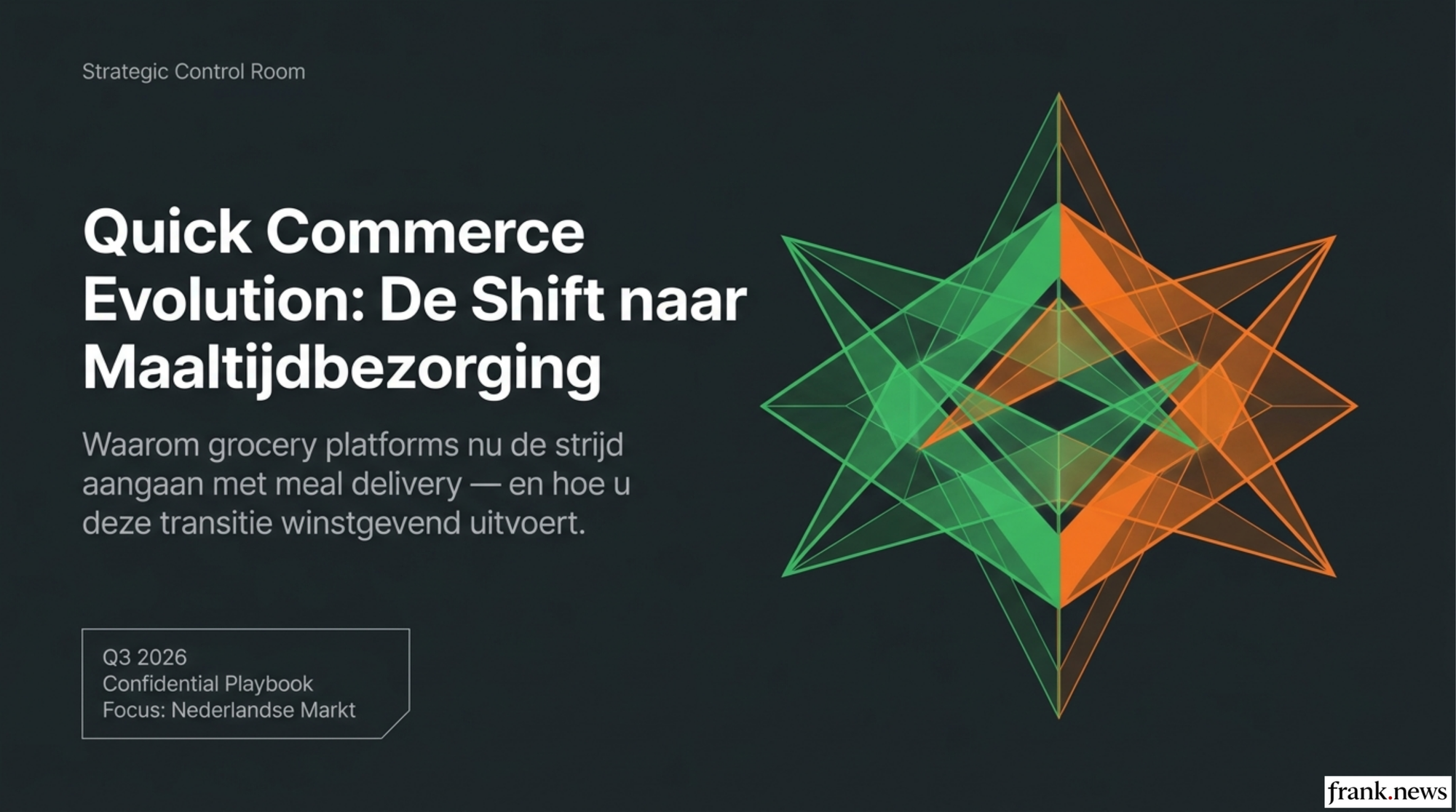 Quick Commerce Marketing Playbook 2026: Van Boodschappen naar Maaltijden