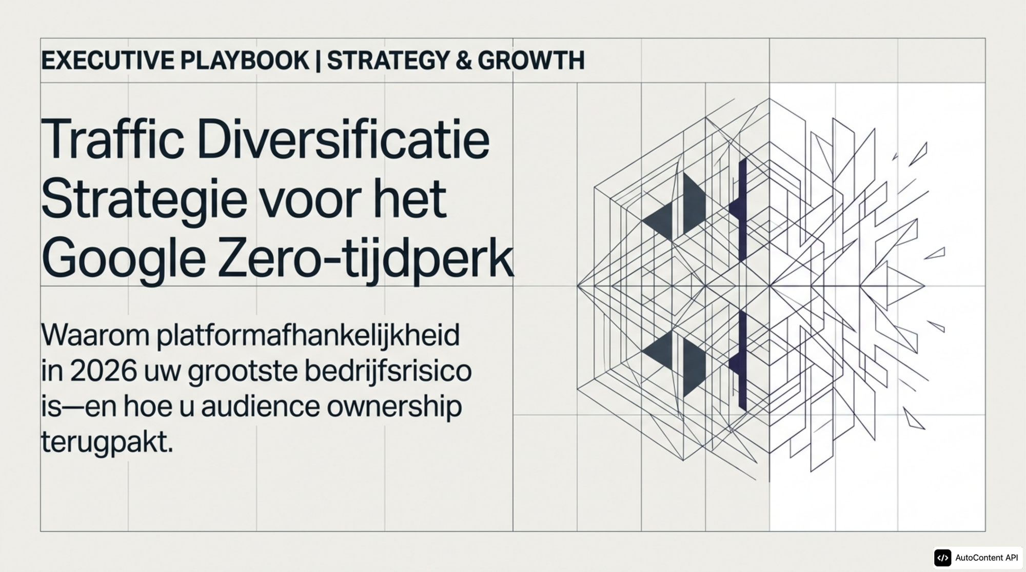 Traffic Diversificatie Strategie voor het Google Zero-tijdperk