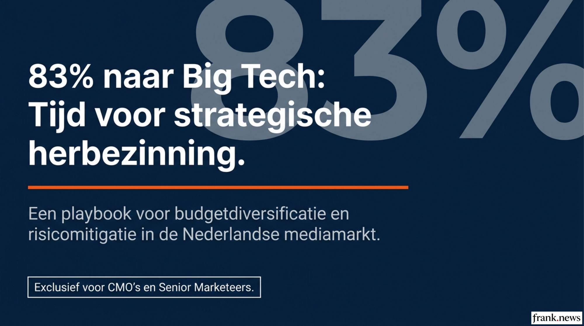 Mediabudget Diversificatie Strategie voor Nederlandse Merken 2026