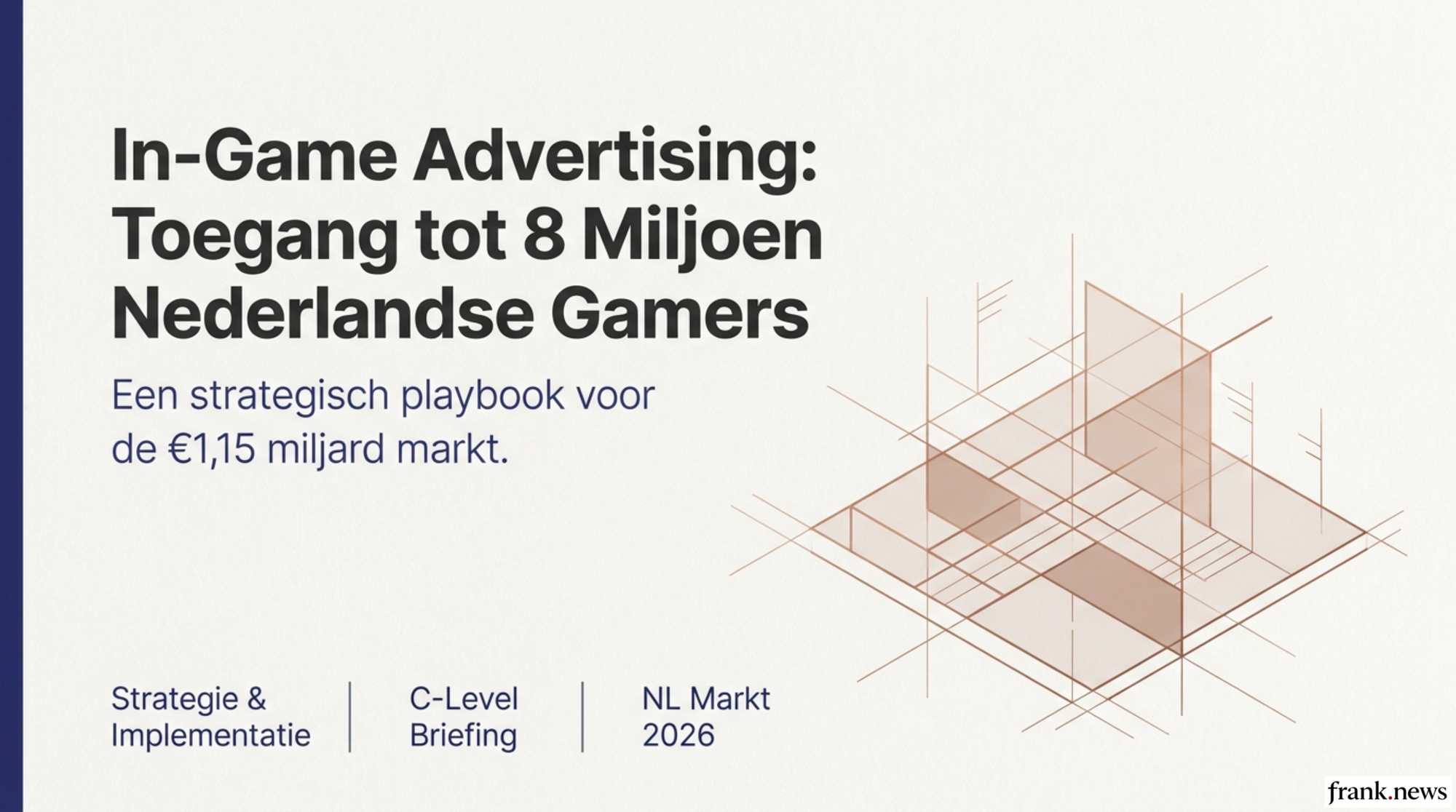 In-Game Advertising Strategie Nederland 2026