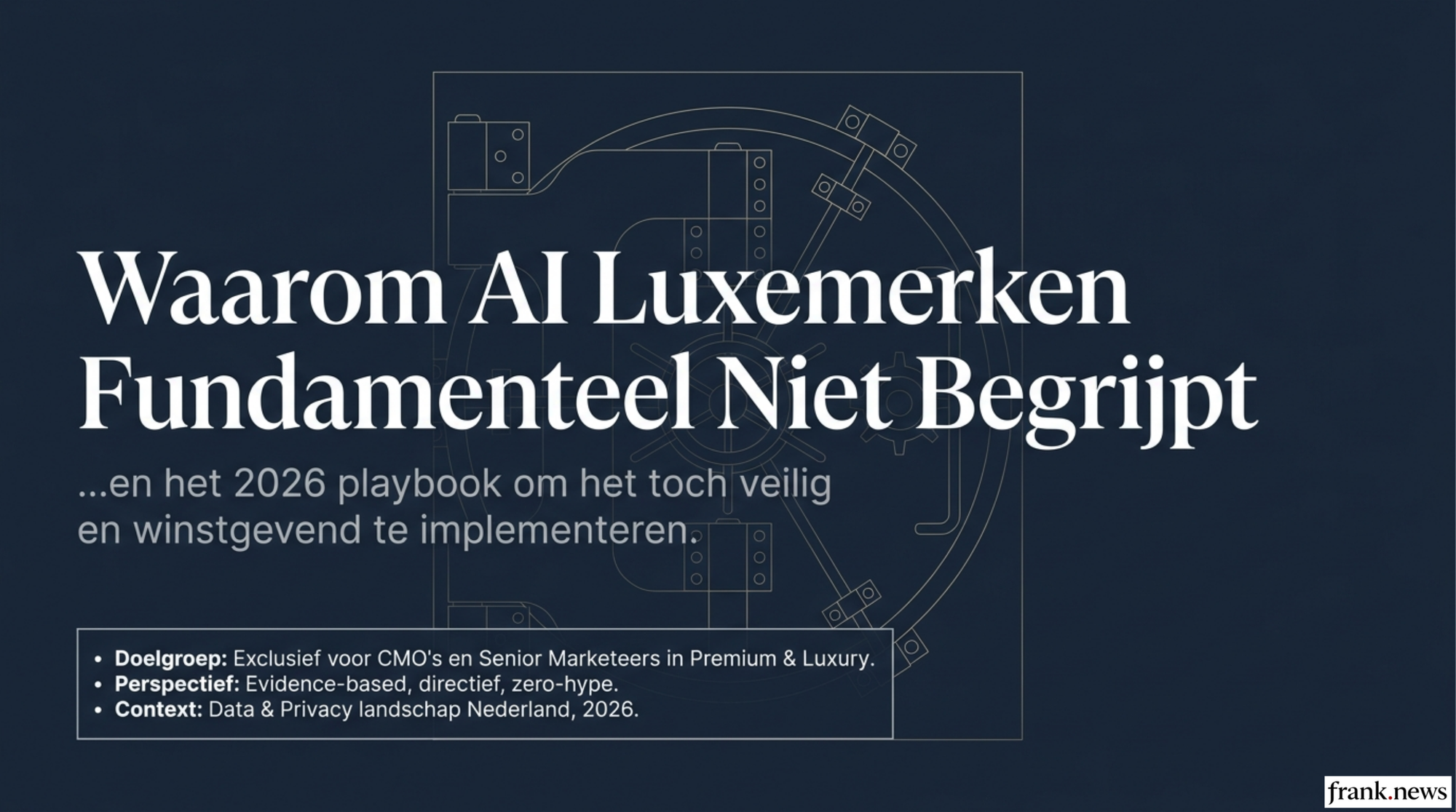 AI in Luxury Brand Marketing: Strategisch Implementatieplan 2026