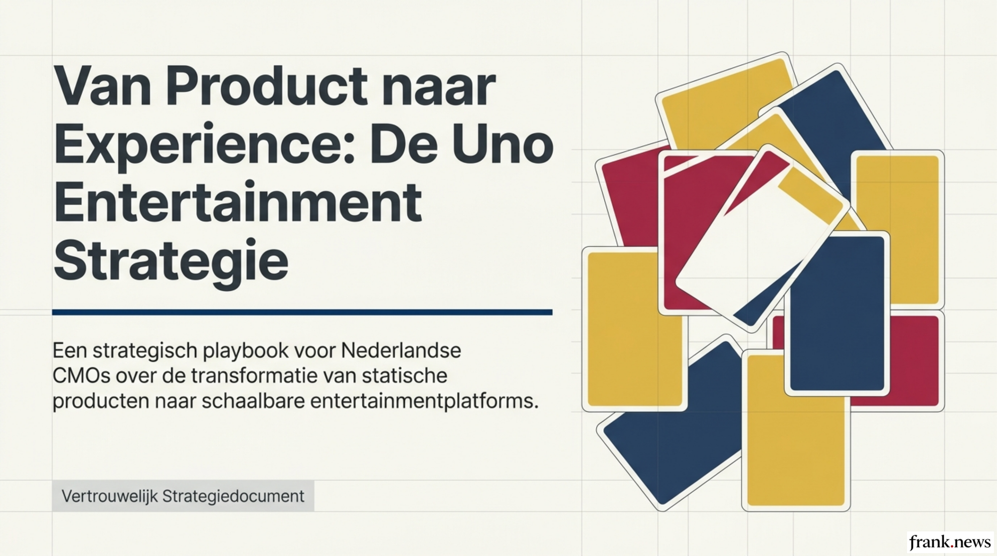 Van Product naar Experience: Mattel Uno Live Entertainment Strategie
